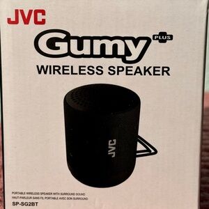 JVC Gumy Plus Portable Wireless Speaker - Black